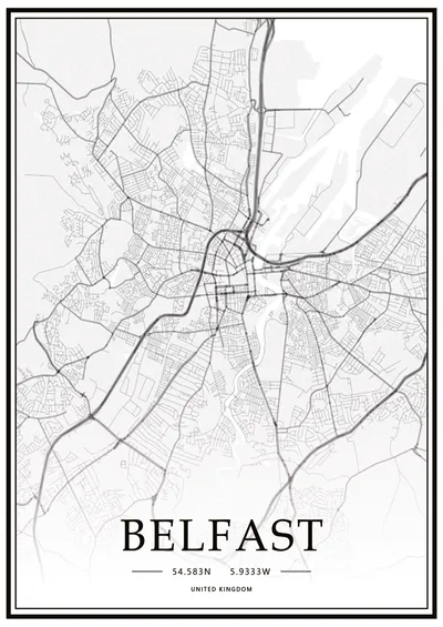 Belfast Map