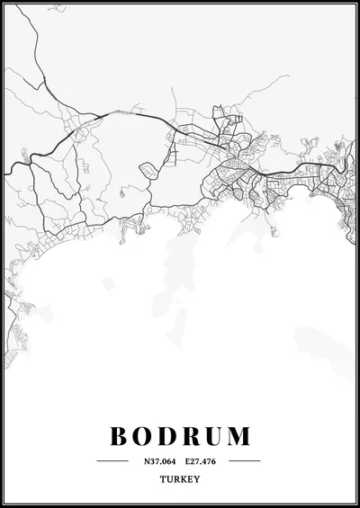 Bodrum Map