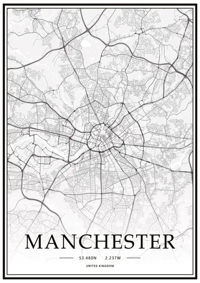 Manchester Map