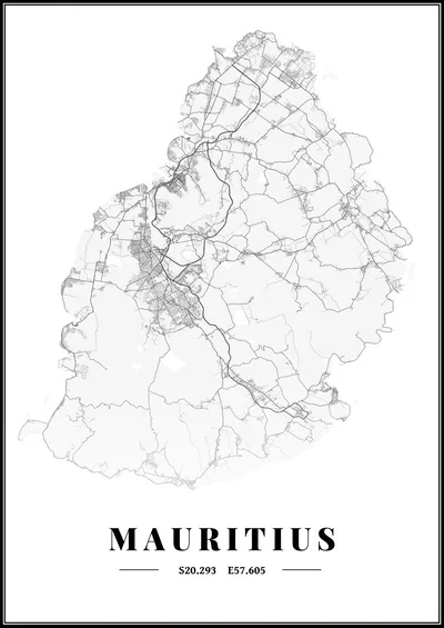 Mauritius Map